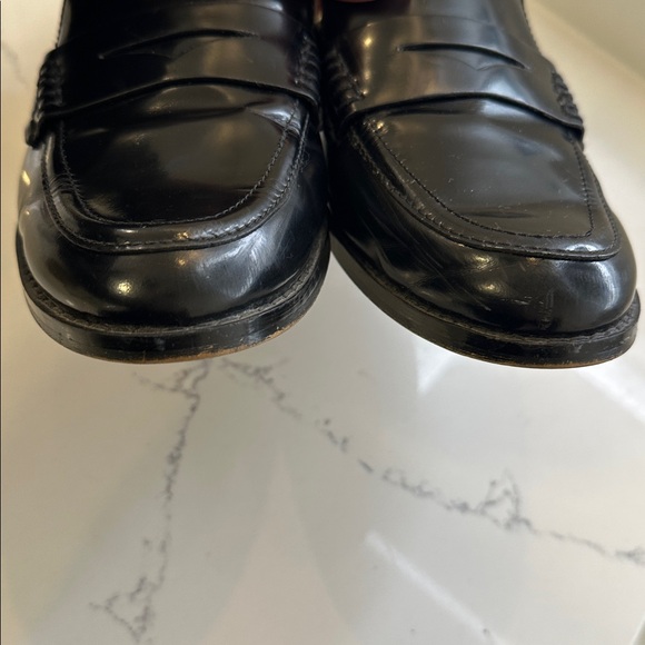 Banana Republic Black slide on Penny loafer Size 8 1/2 - Picture 10 of 13